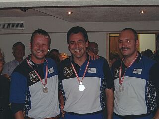 Standard Mannschaft Tirol 2. Platz     Oberh&ouml;ller    Crepatz   H&ouml;rzinger