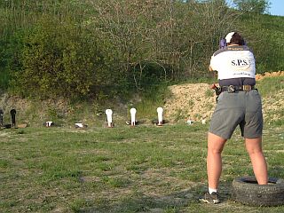 Gabi im Shoot-off vierte