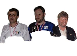 2. Franz Volk    1. G&uuml;nter Weber   3. Christian Wilda