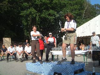 Sekt f&uuml;r die Sieger