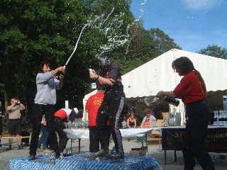 Production Damen im Siegesrausch