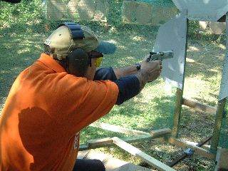 Vasilis in der Kanzel