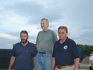 Revolver Senioren   2. Erich Ferstl   1. Anton Fuchs    3. Manfred Einramhof