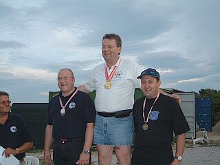 Revolver 2. Martin Kronberger    1. Hermann Kirchweger  3. Franz Leitner