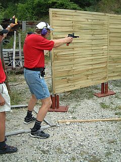 Andreas Stettin in der Startposition
