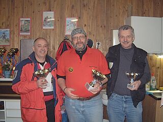 2. Kurt Kreuzer   1. Rudolf Heide     3.Anton Fuchs