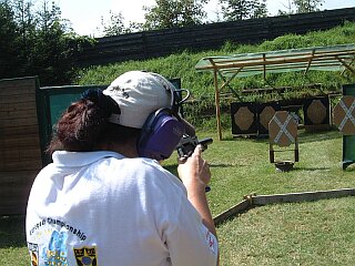 Europameisterin Gabriele Kraushofer