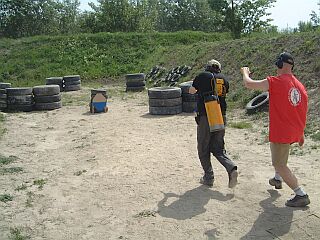 Josef Gschiel mit zus&auml;tzlichem Ballast