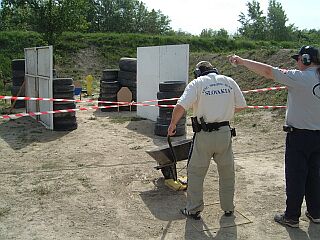 Marian Visny beim Satrt