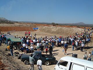 viele Zuschauer beim Shoot Off